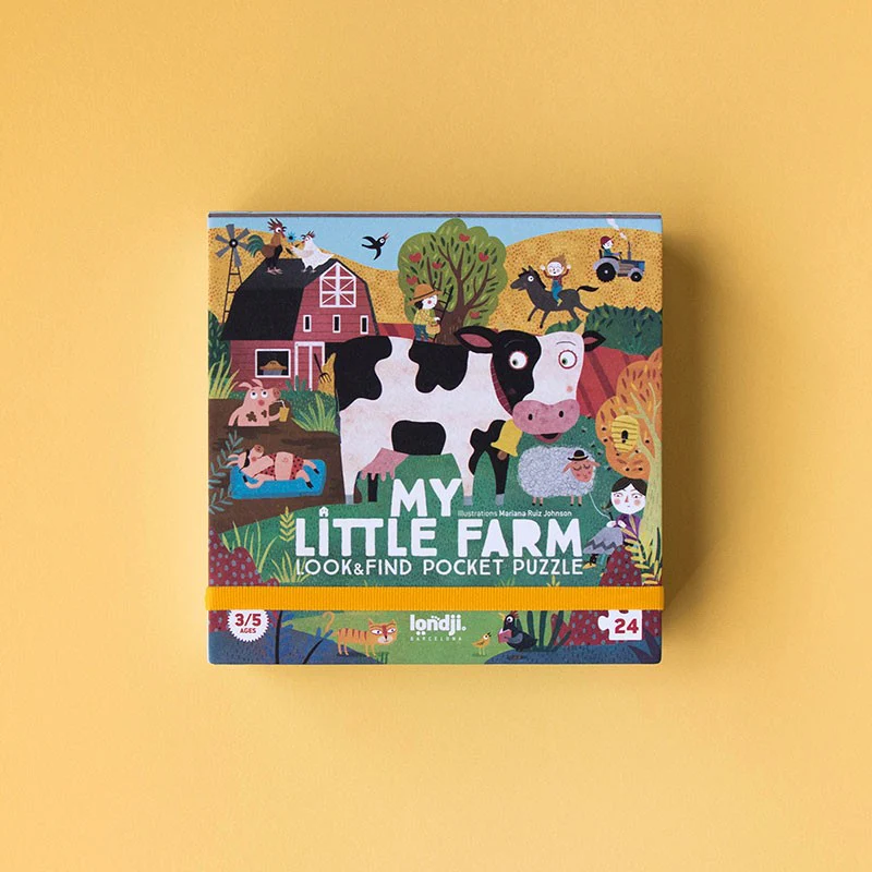 My Little Farm - Puzzle mit 24 Teilen - Pocket puzzle - Image 4