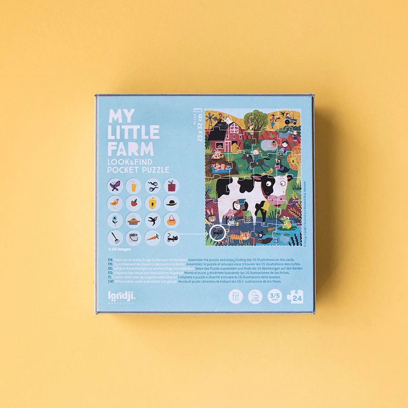 My Little Farm - Puzzle mit 24 Teilen - Pocket puzzle - Image 5