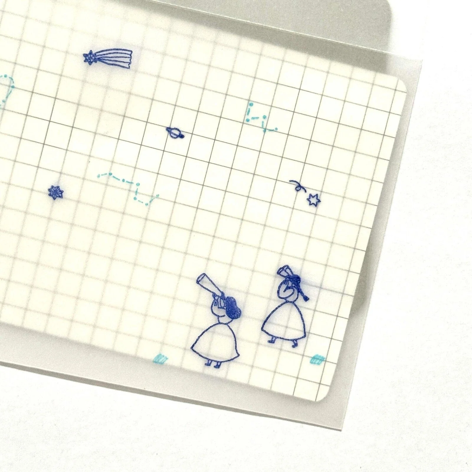 necktie × mizushima JIZAI Clear Stamp BOX Motif set Searching for Stars - Image 3