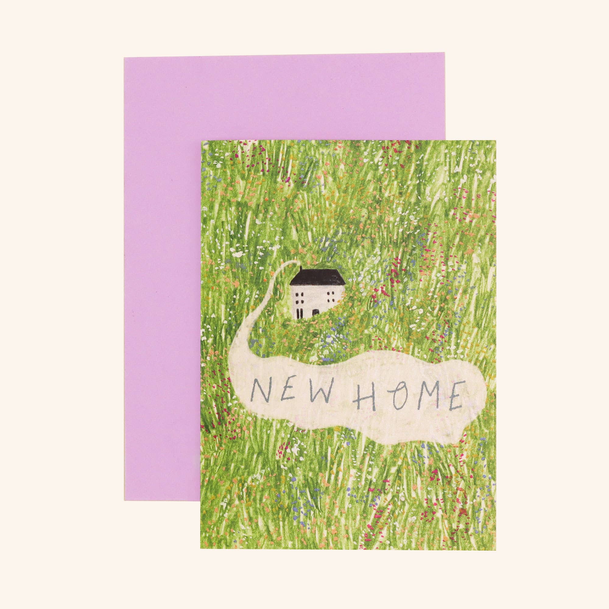 New Home | Glückwunschkarte | Umzug | Hauskauf