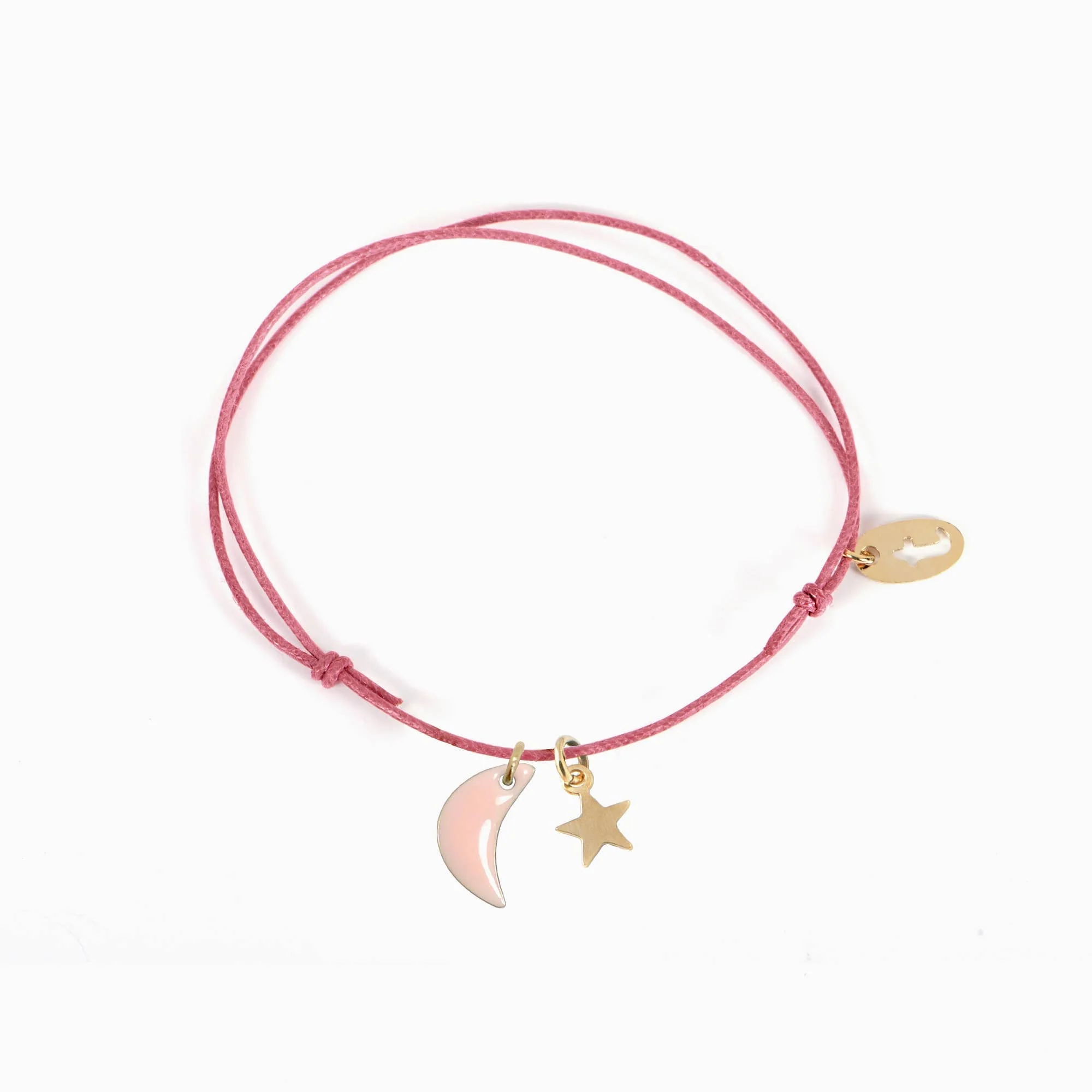 Titlee Armband „Night“ – Charm Bracelet mit Mond & Stern