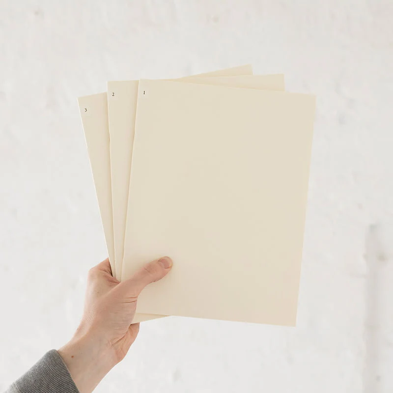 Notizheft DIN A4 | MD Notebook Light Gridded  (kariert) – 3er Pack - Image 5