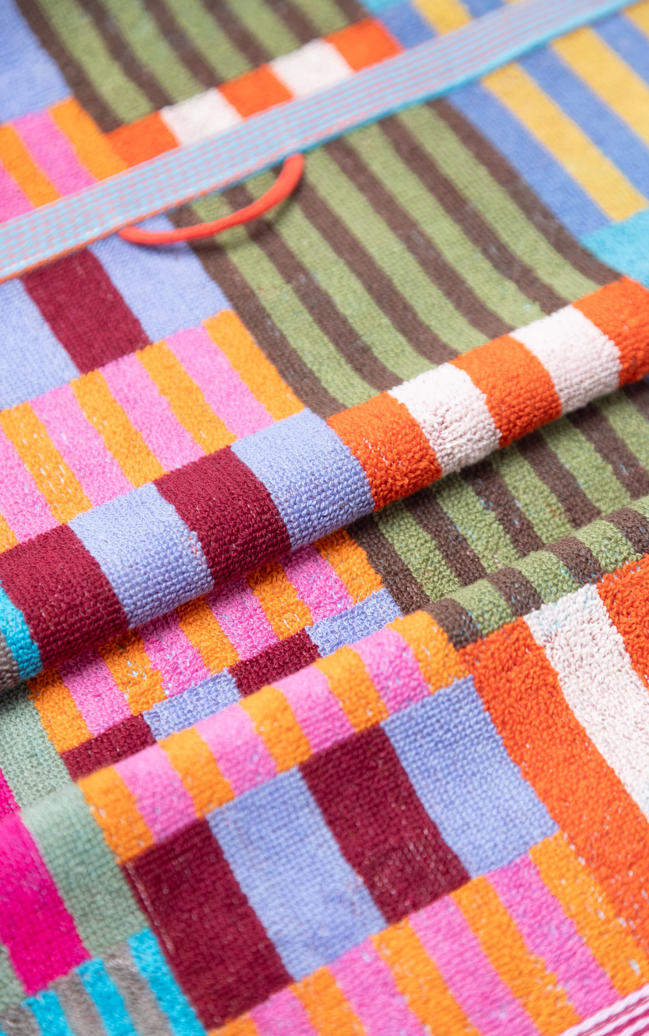 Frottee-Badetuch #81 Tulip Quilt, 60 × 120 cm - Image 3