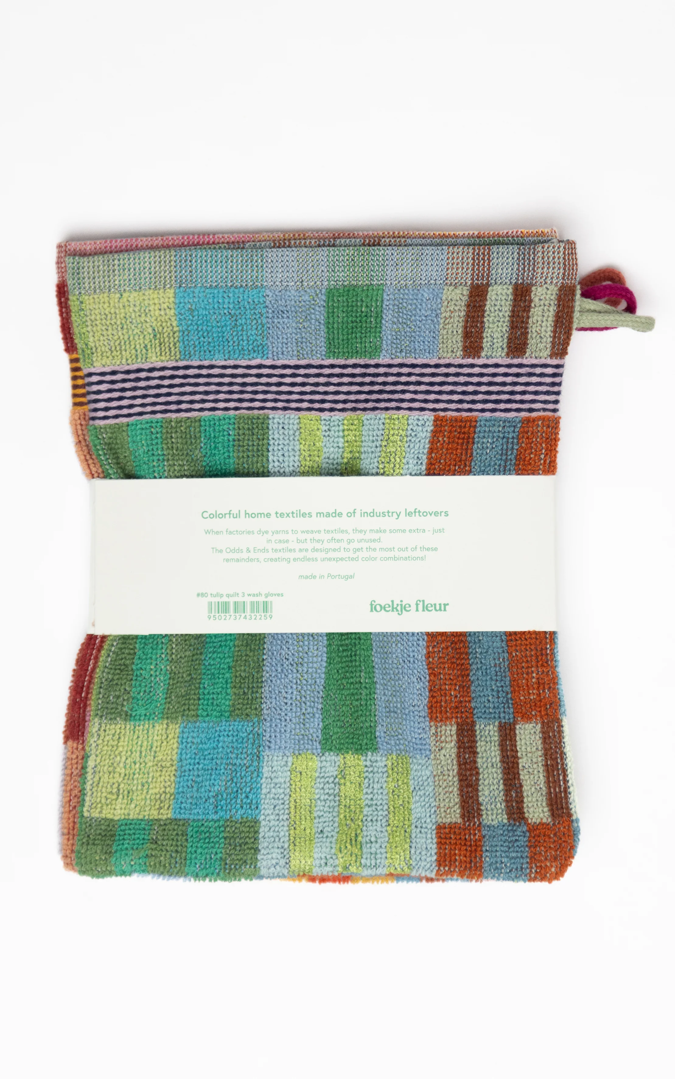 Waschlappen Trio #80 Tulip Quilt – 3er Pack - Image 7