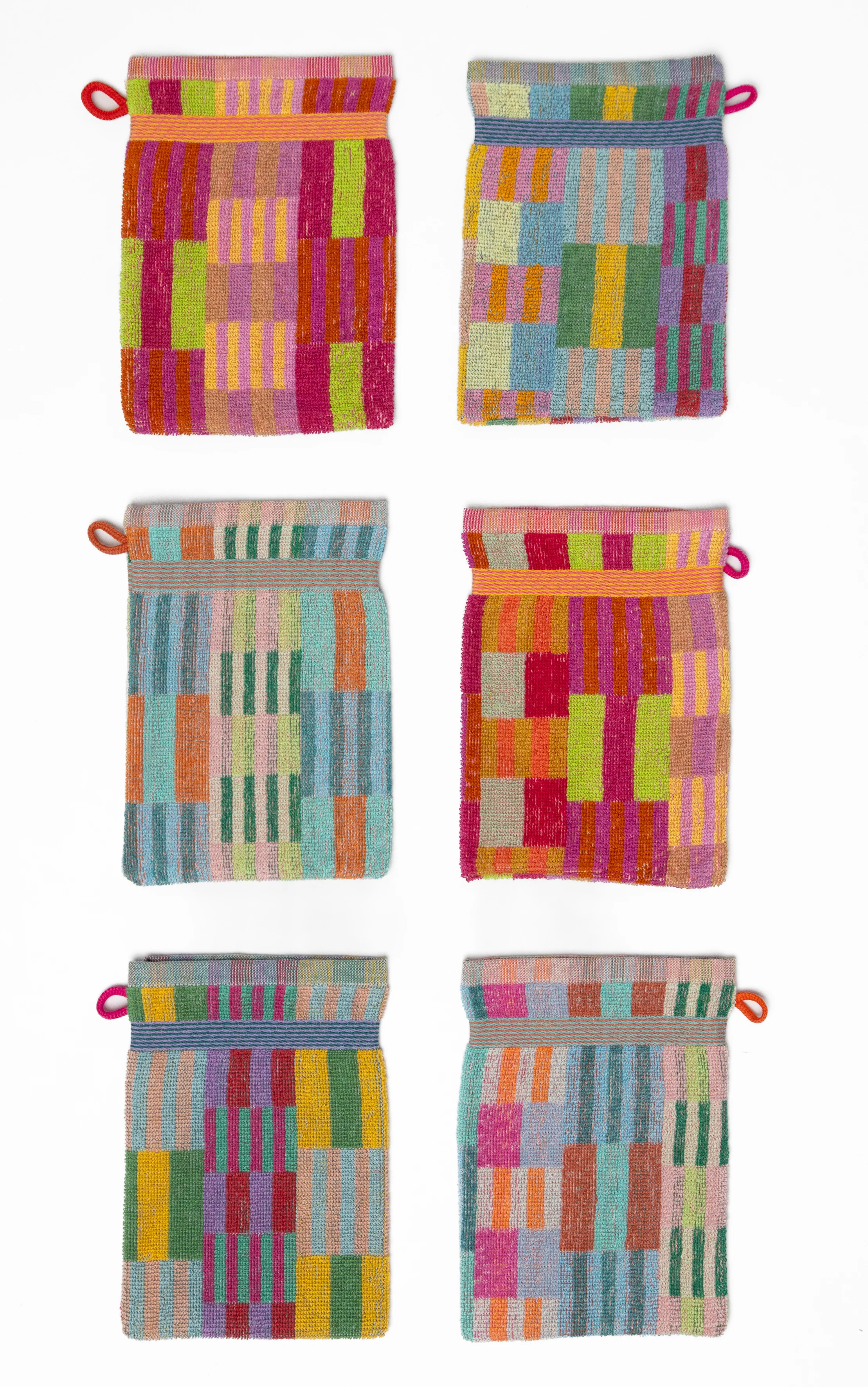 Waschlappen Trio #99 Tulip Quilt – 3er Pack - Image 3