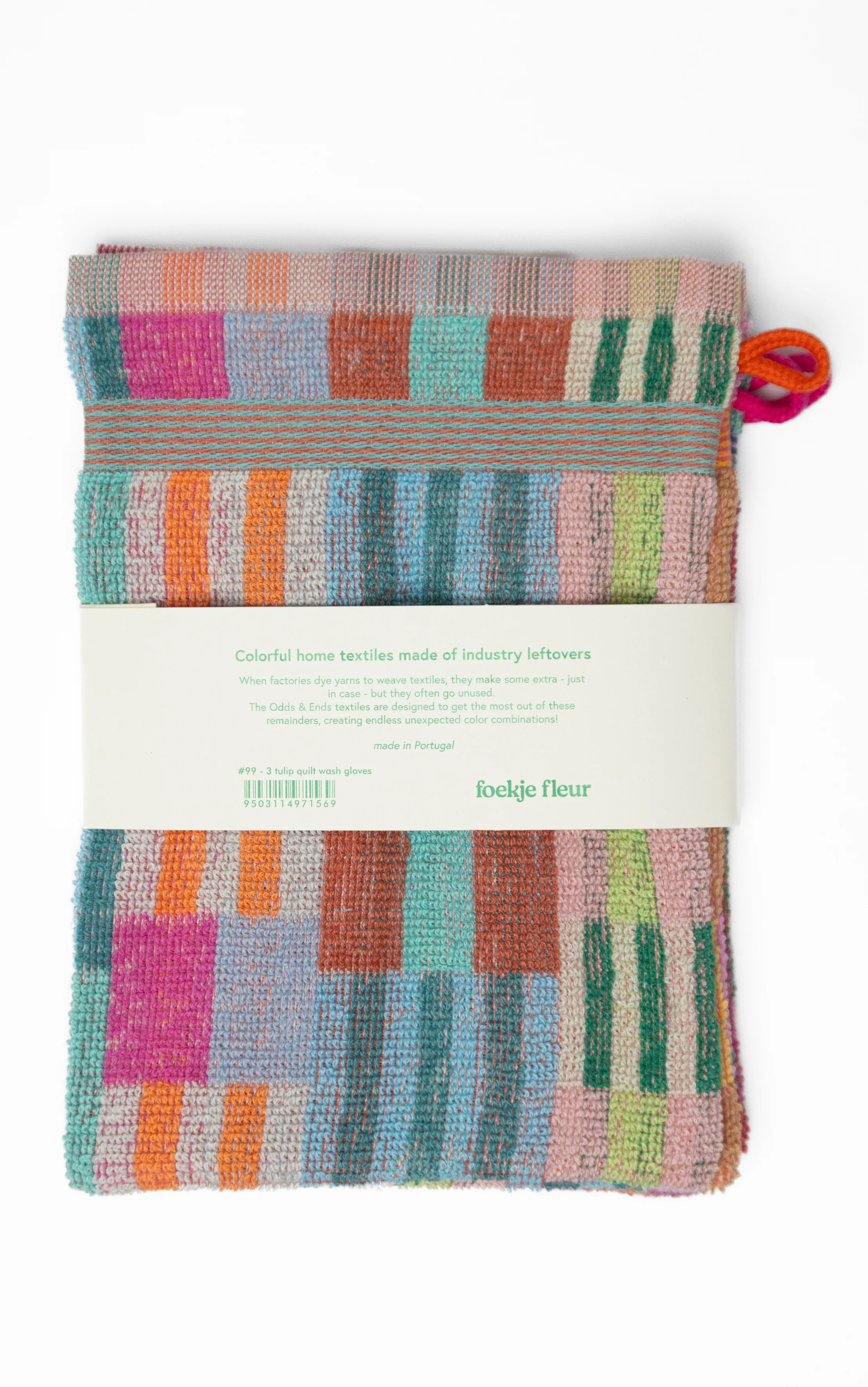 Waschlappen Trio #99 Tulip Quilt – 3er Pack - Image 5