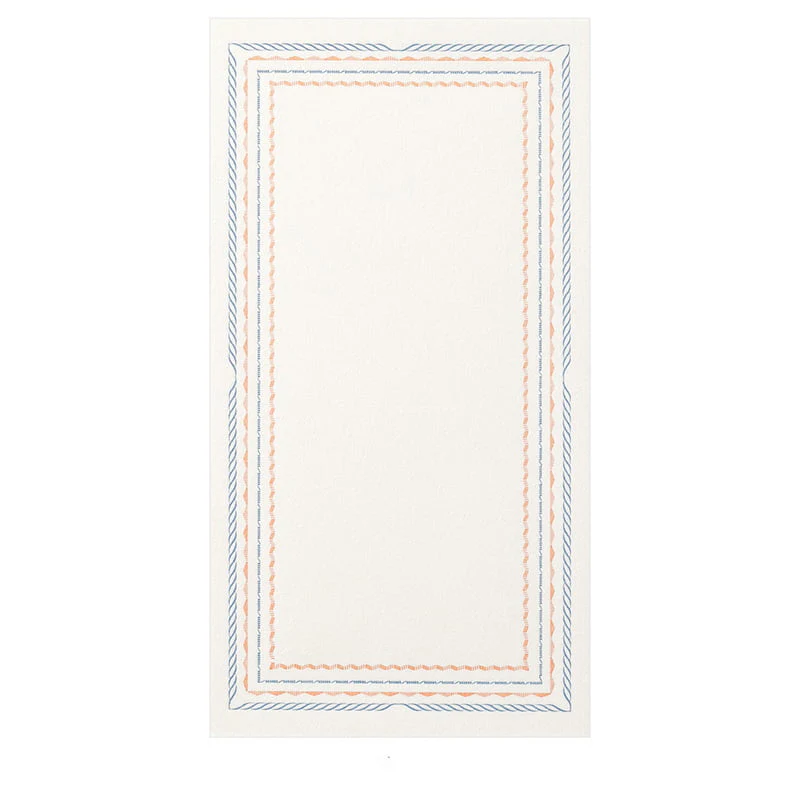 One Stroke Letter Paper - blau - rot - Image 3