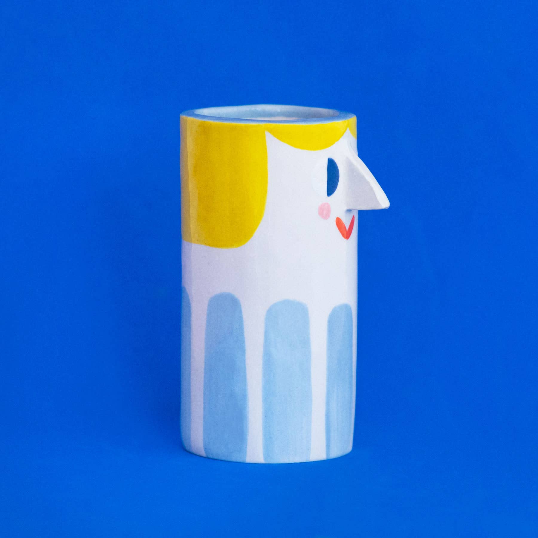 Vase | Ordnungshelfer Mädchen mit hellblauen Streifen - Image 3
