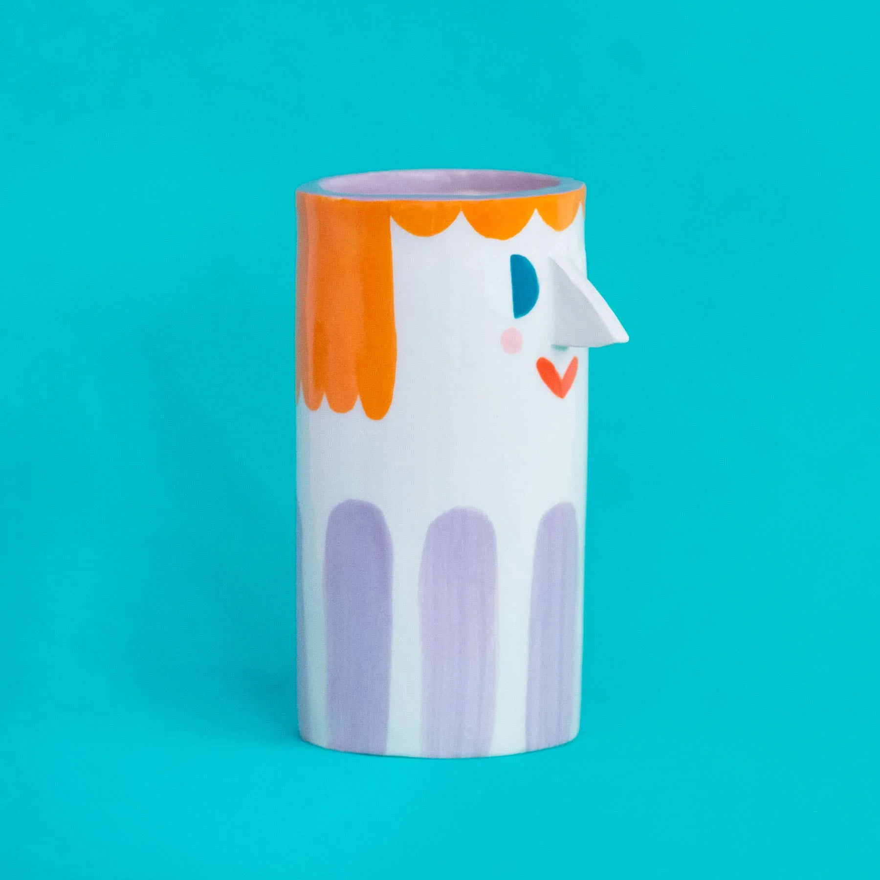 Vase | Ordnungshelfer Mädchen mit lila Streifen - Image 3