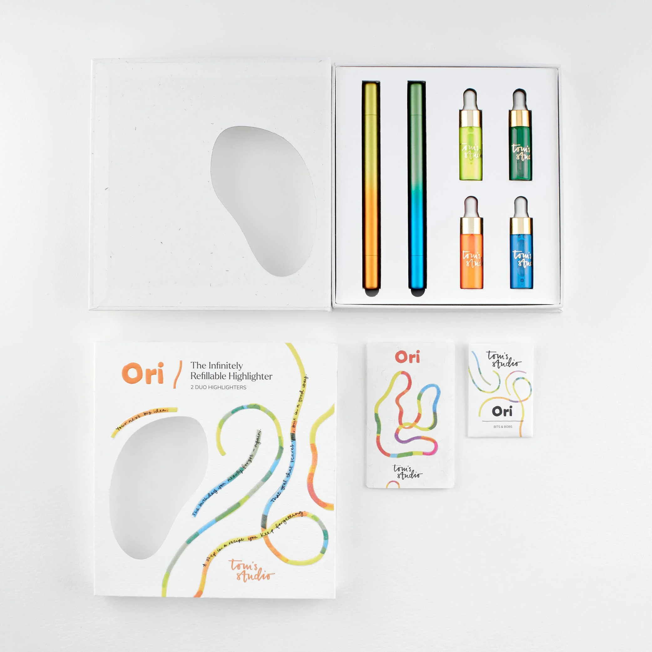 Ori Textmarker 2-er Set | Pink / Purple + Orange / Yellow - Image 10