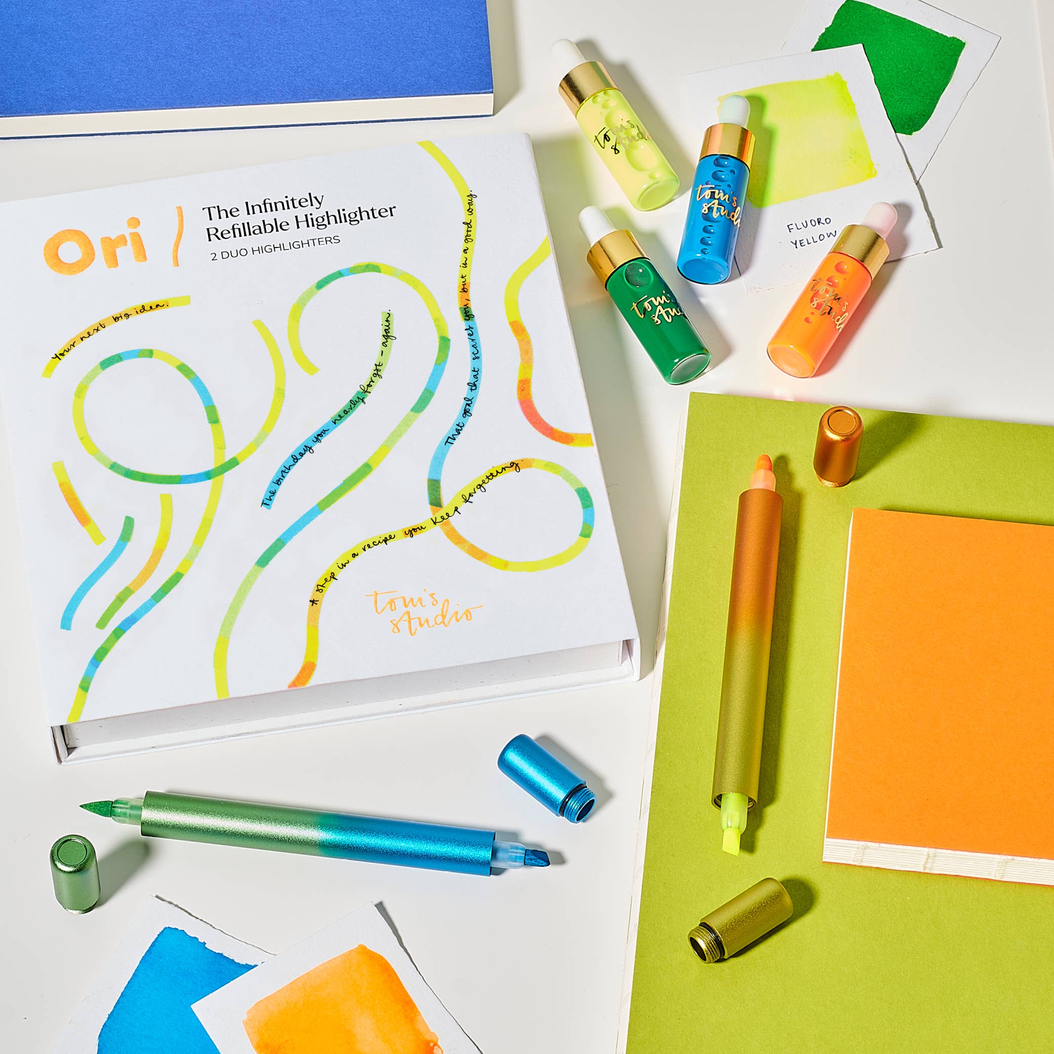Ori Textmarker 2-er Set | Pink / Purple + Orange / Yellow - Image 6