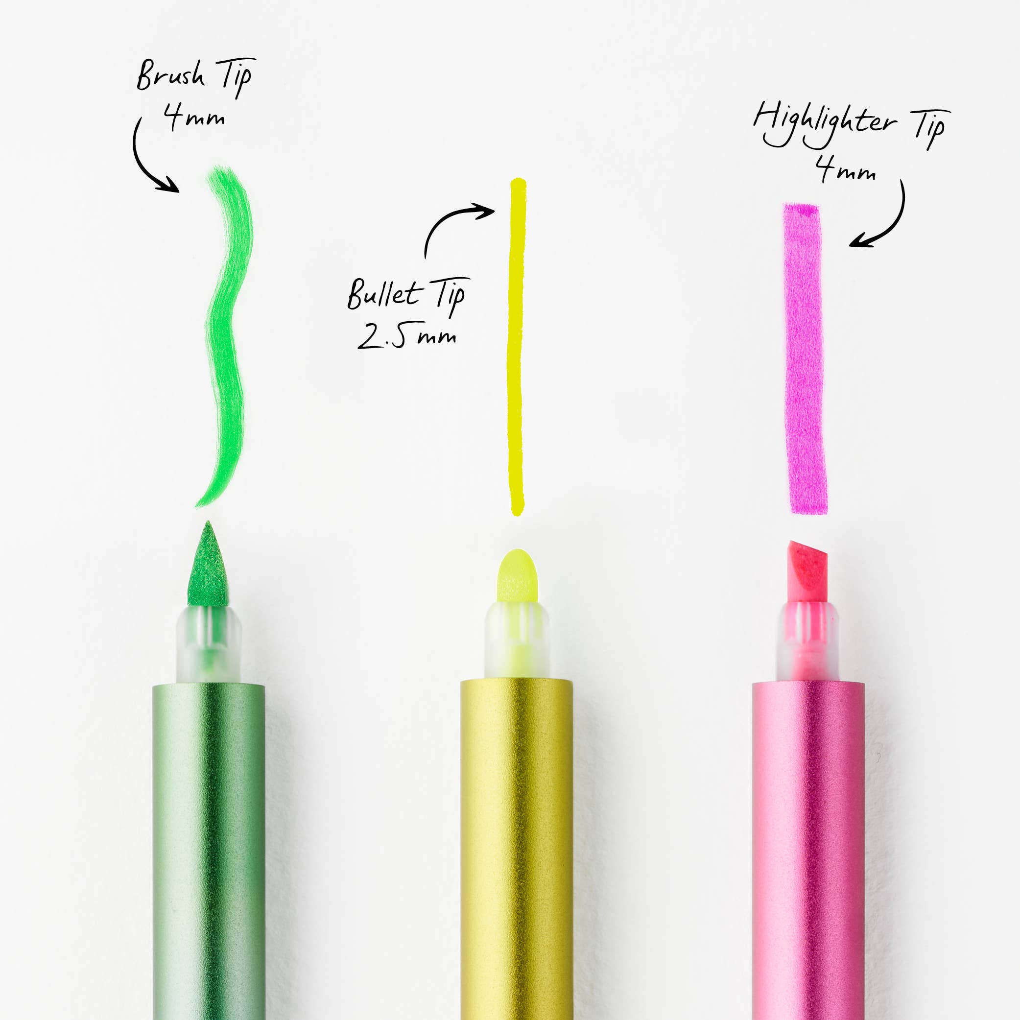 Ori Textmarker 2-er Set | Blue / Green + Pink / Purple - Image 4