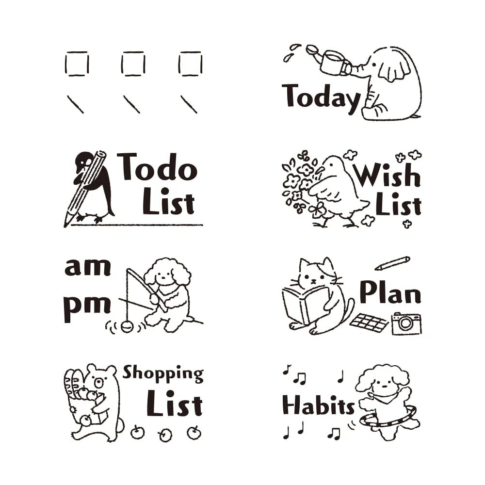 Drehstempel Listen | Paintable Rotating Stamp Dial List - Image 2