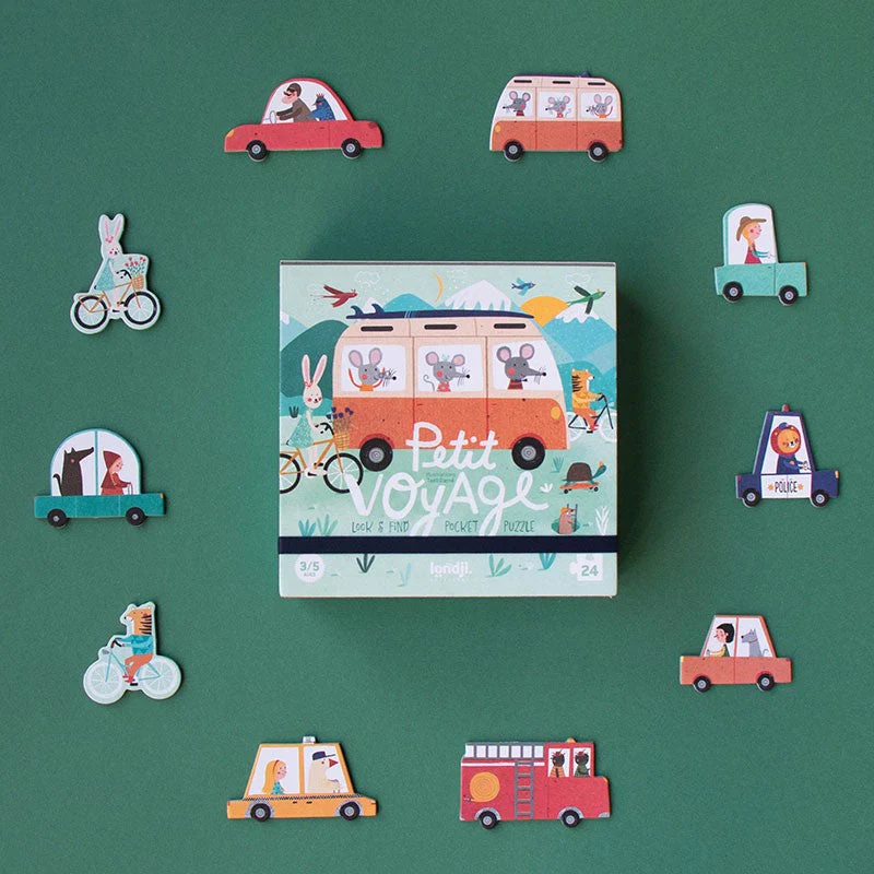 Petit Voyage - Puzzle mit 24 Teilen