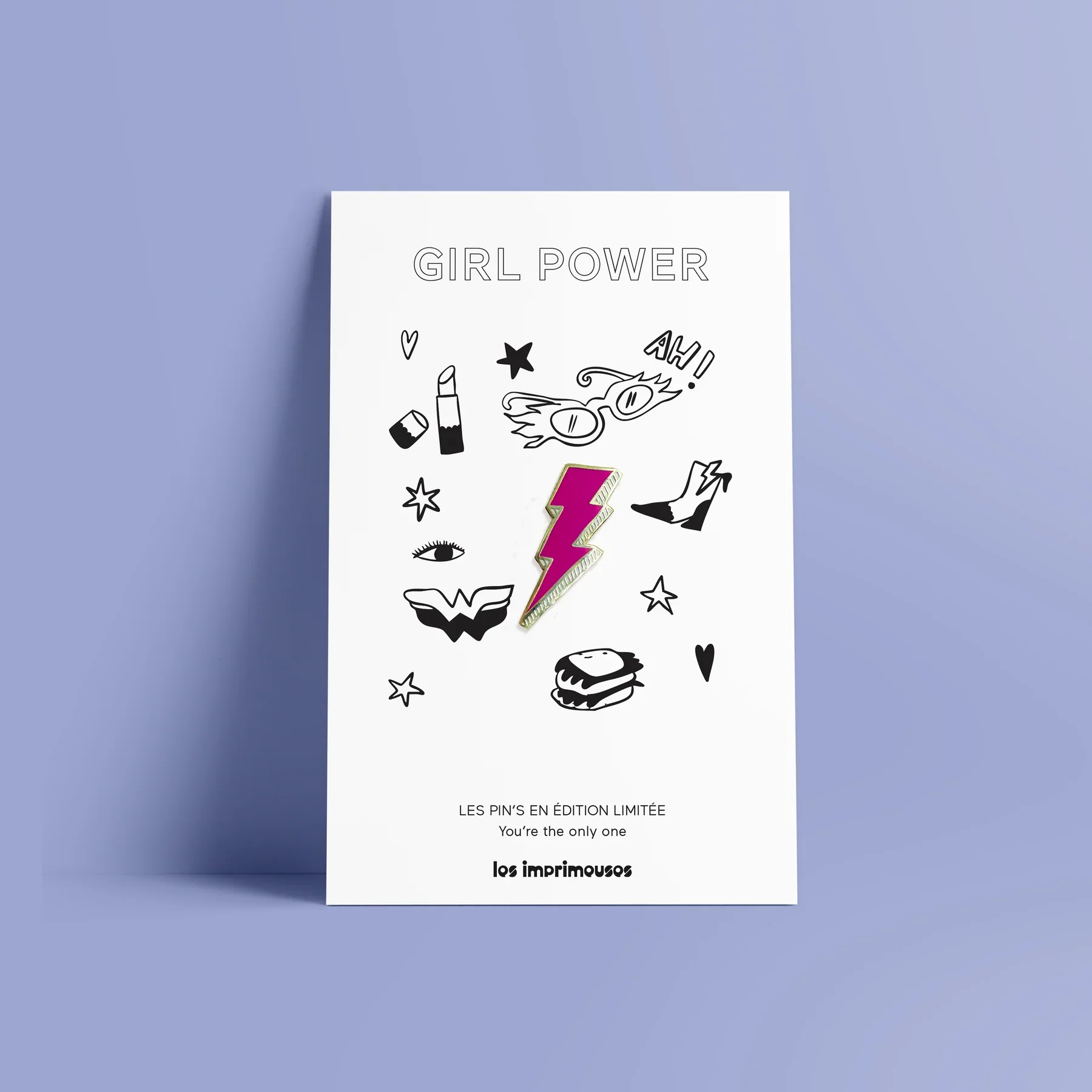 Pin | Blitz - Girl Power | Pink