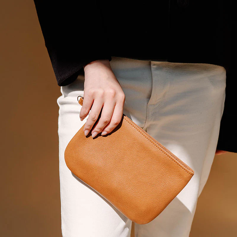 Pouch Dream On - Ledermäppchen cognac - Image 3
