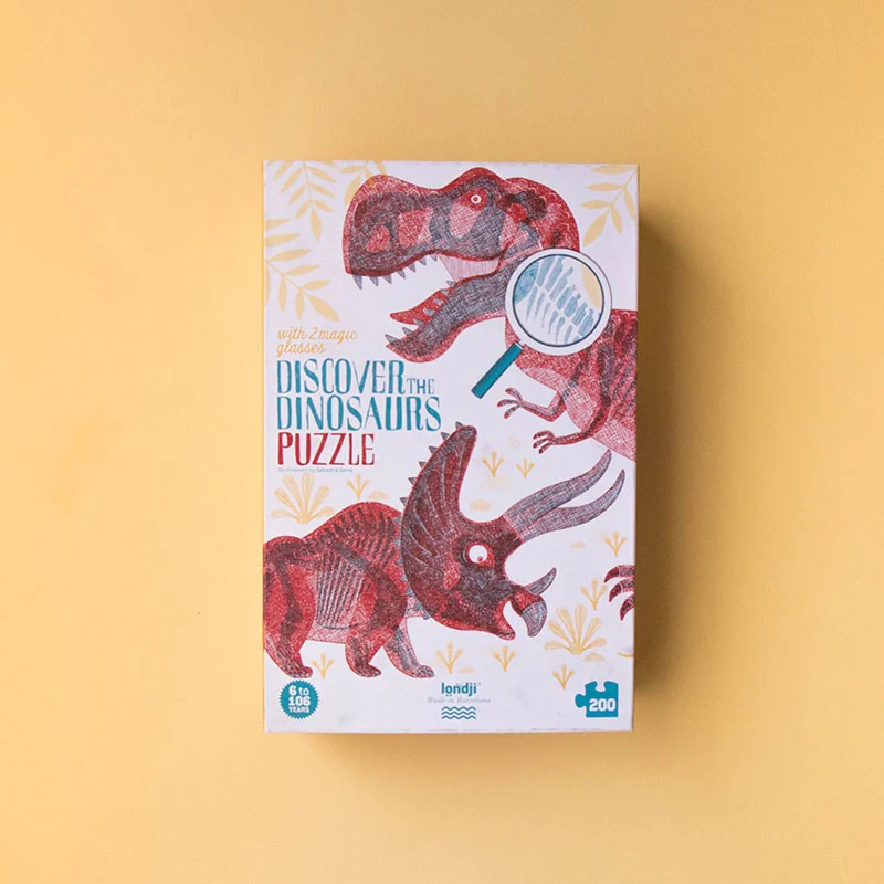Puzzle Discover the Dinosours