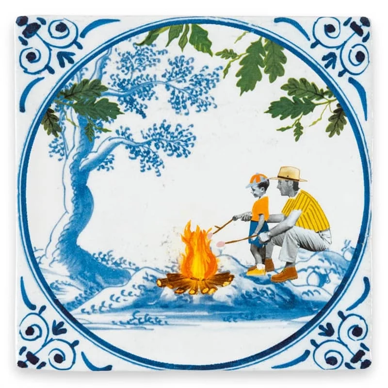 Quality time at the campfire - StoryTiles
