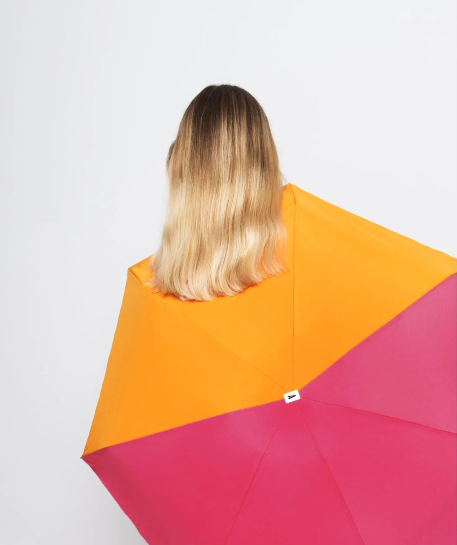 Regenschirm Bicolor - pink und orange - Image 3