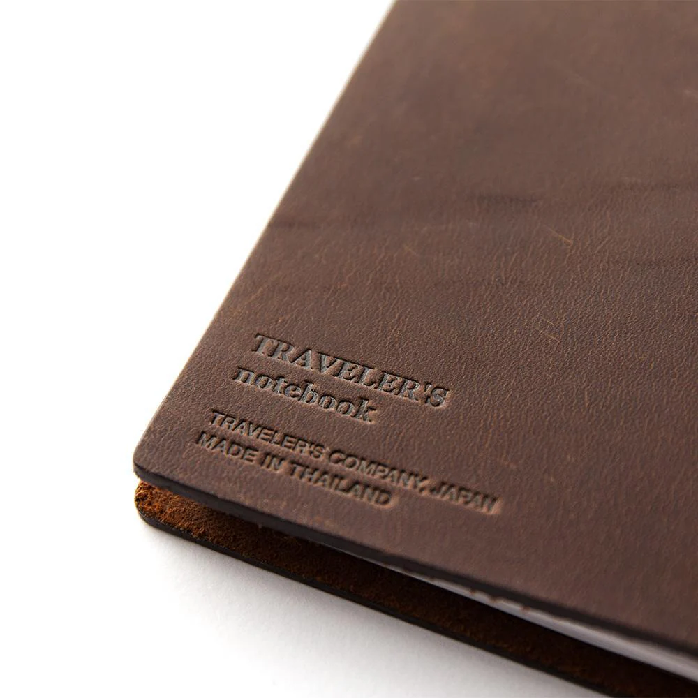 Reisenotizbuch "TRAVELER'S notebook" Passport Leder Brown - dunkelbraun - Image 4