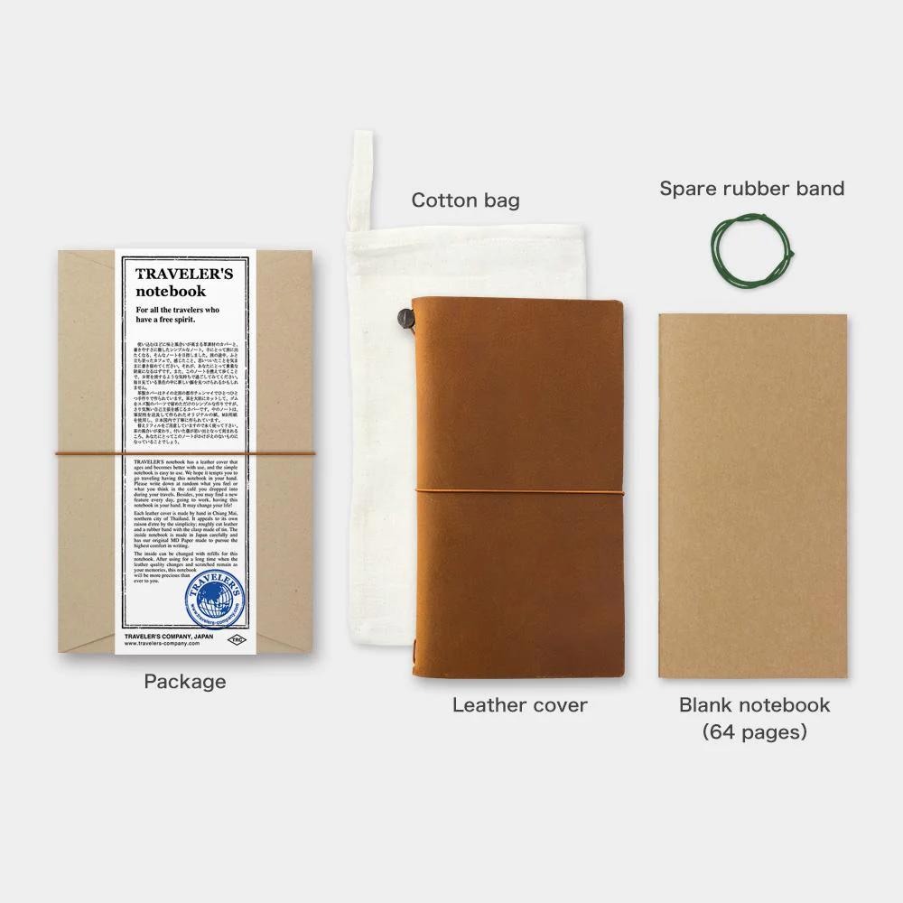 Reisenotizbuch "TRAVELER'S notebook" regular camel - kamelbraun - Image 3
