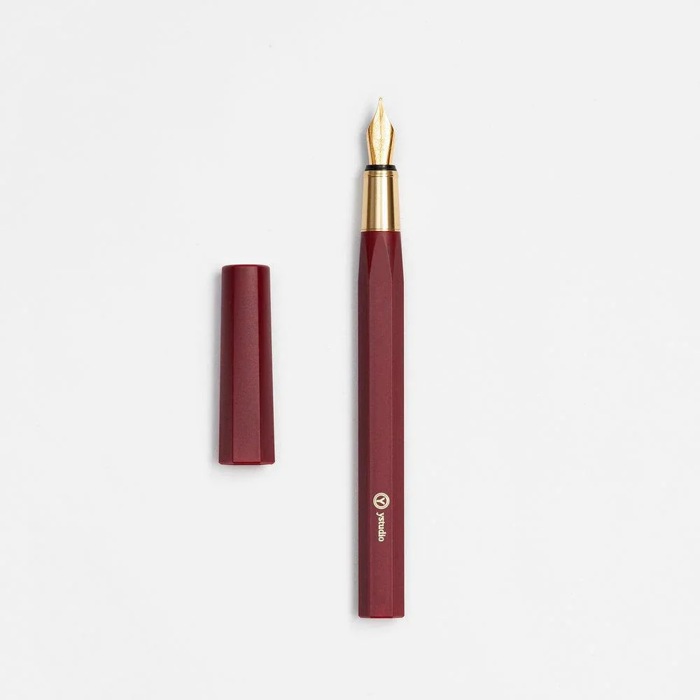 Resin Fountain Pen - Füller - rot - Image 6