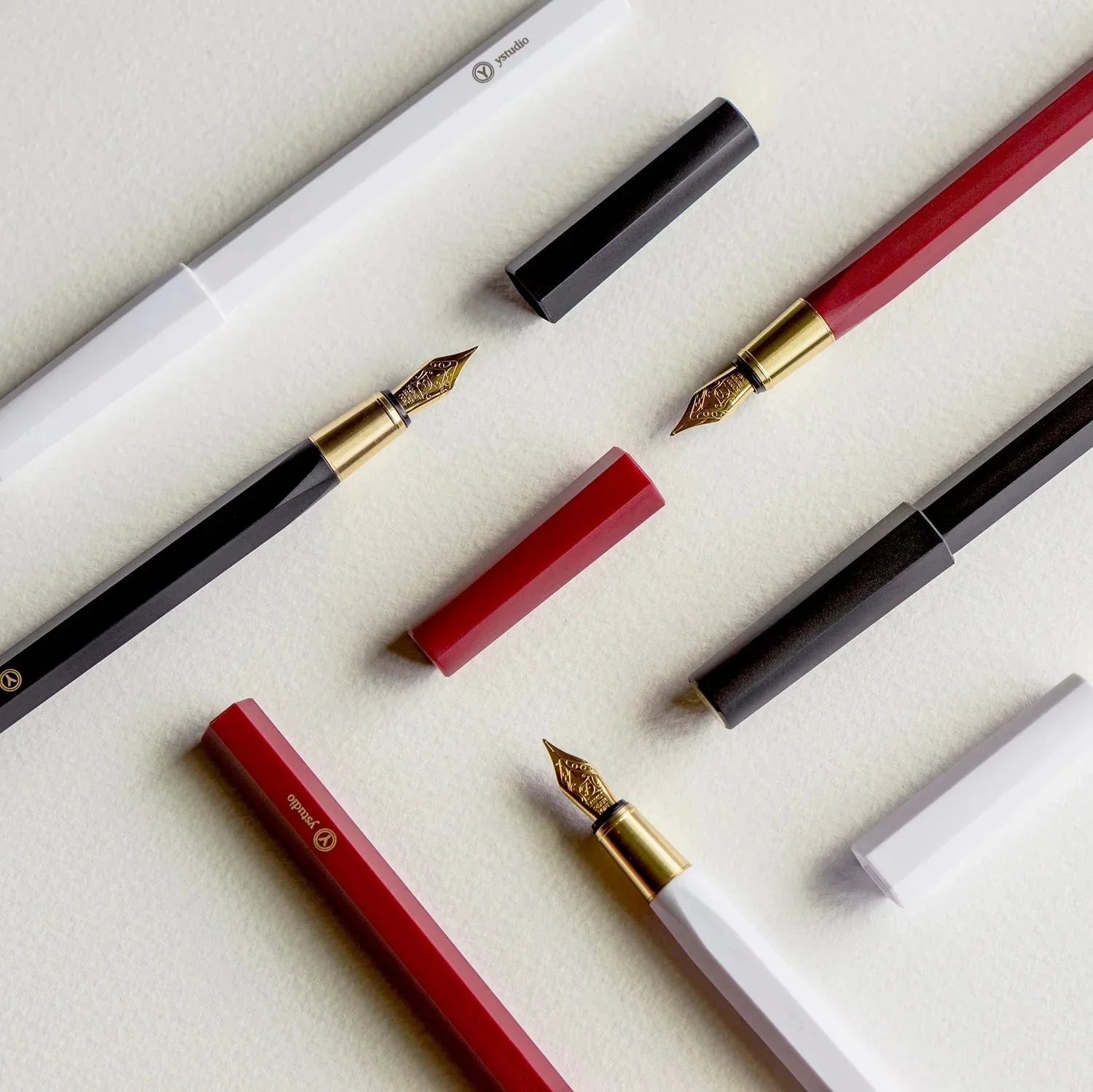 Resin Fountain Pen - Füller - schwarz - Image 3