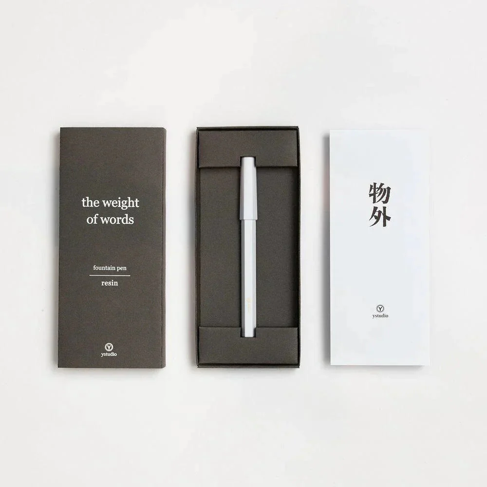Resin Fountain Pen - Füller - schwarz - Image 4