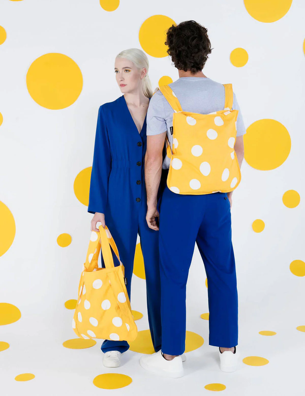 Rucksack / Tasche - Golden Dots - Image 4
