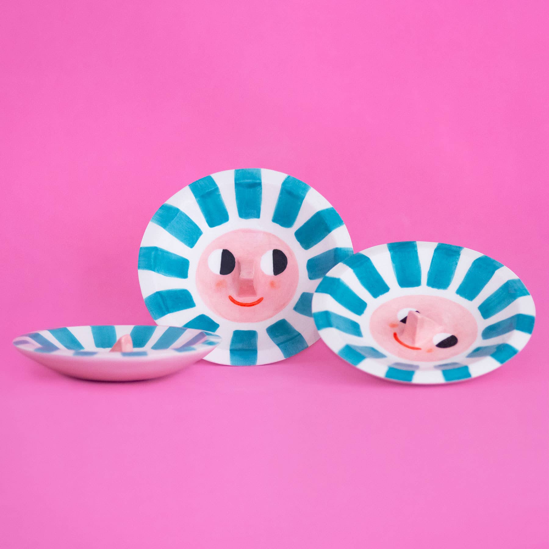 Schmuckteller | Happy Sun Teal - Image 4