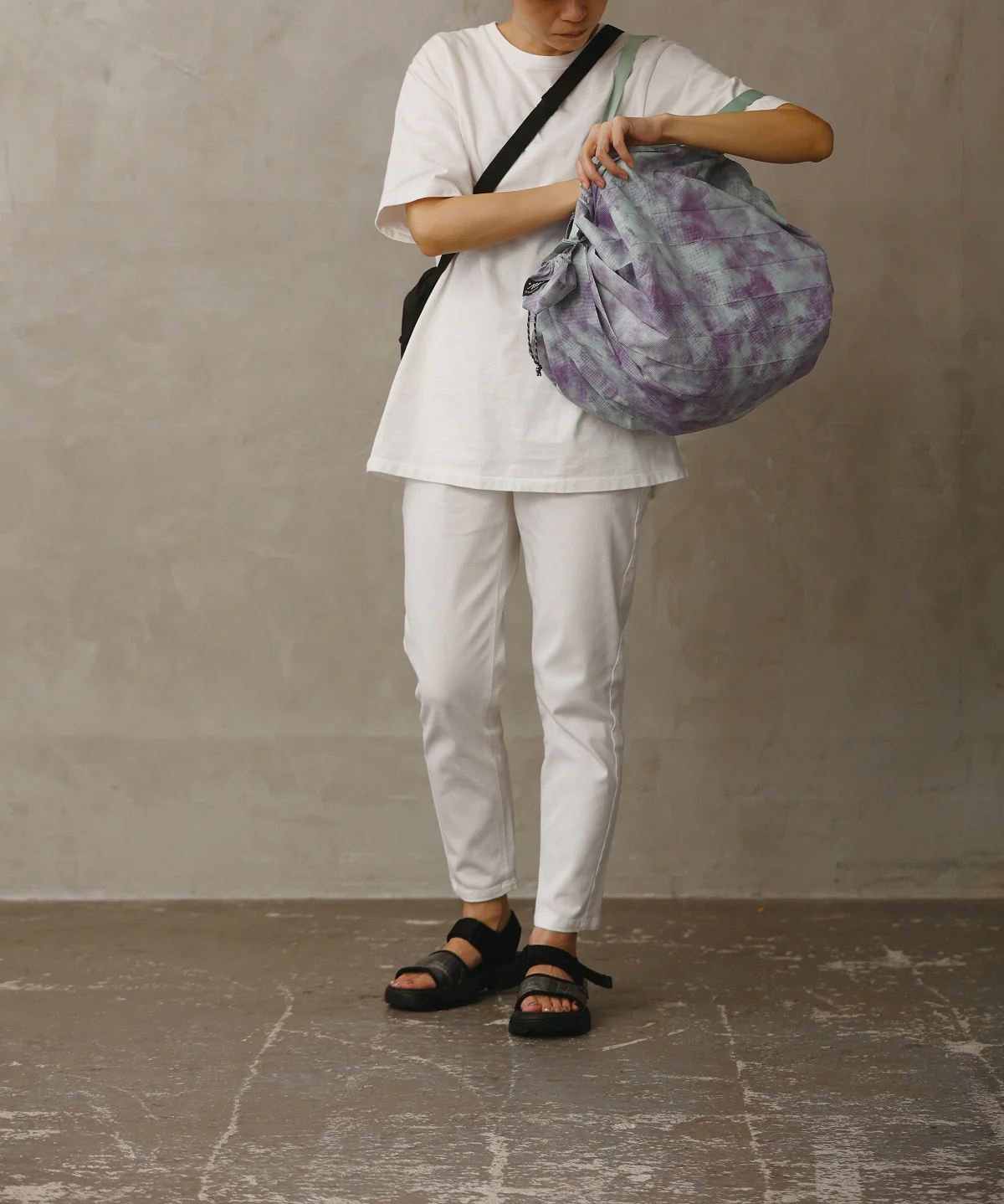 Shupatto kompakte Packable Bag 27L - Evening Mist - Image 2