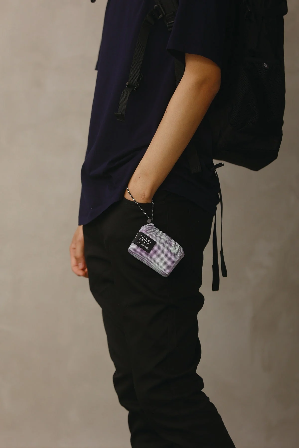 Shupatto kompakte Packable Bag 27L - Evening Mist - Image 3