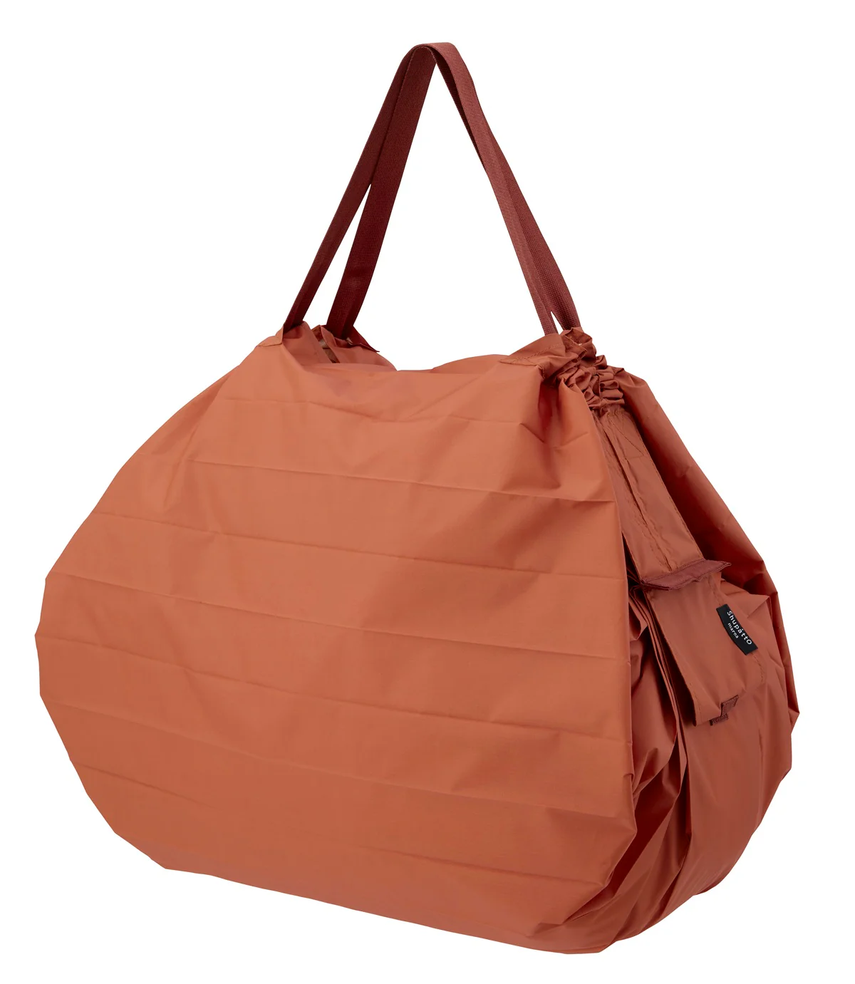 Shupatto kompakte Falttasche L - Brick Brown