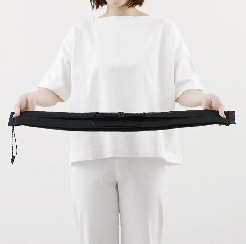Shupatto Mesh Bag 25L Schwarz | Japanische Falttasche - Image 5