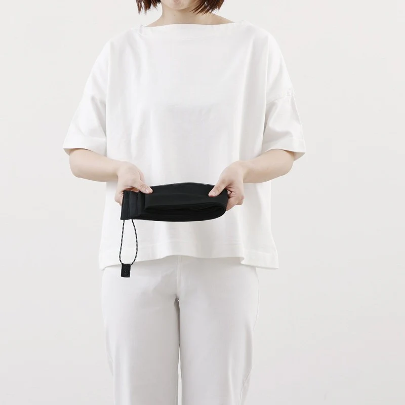 Shupatto Mesh Bag 25L Schwarz | Japanische Falttasche - Image 6