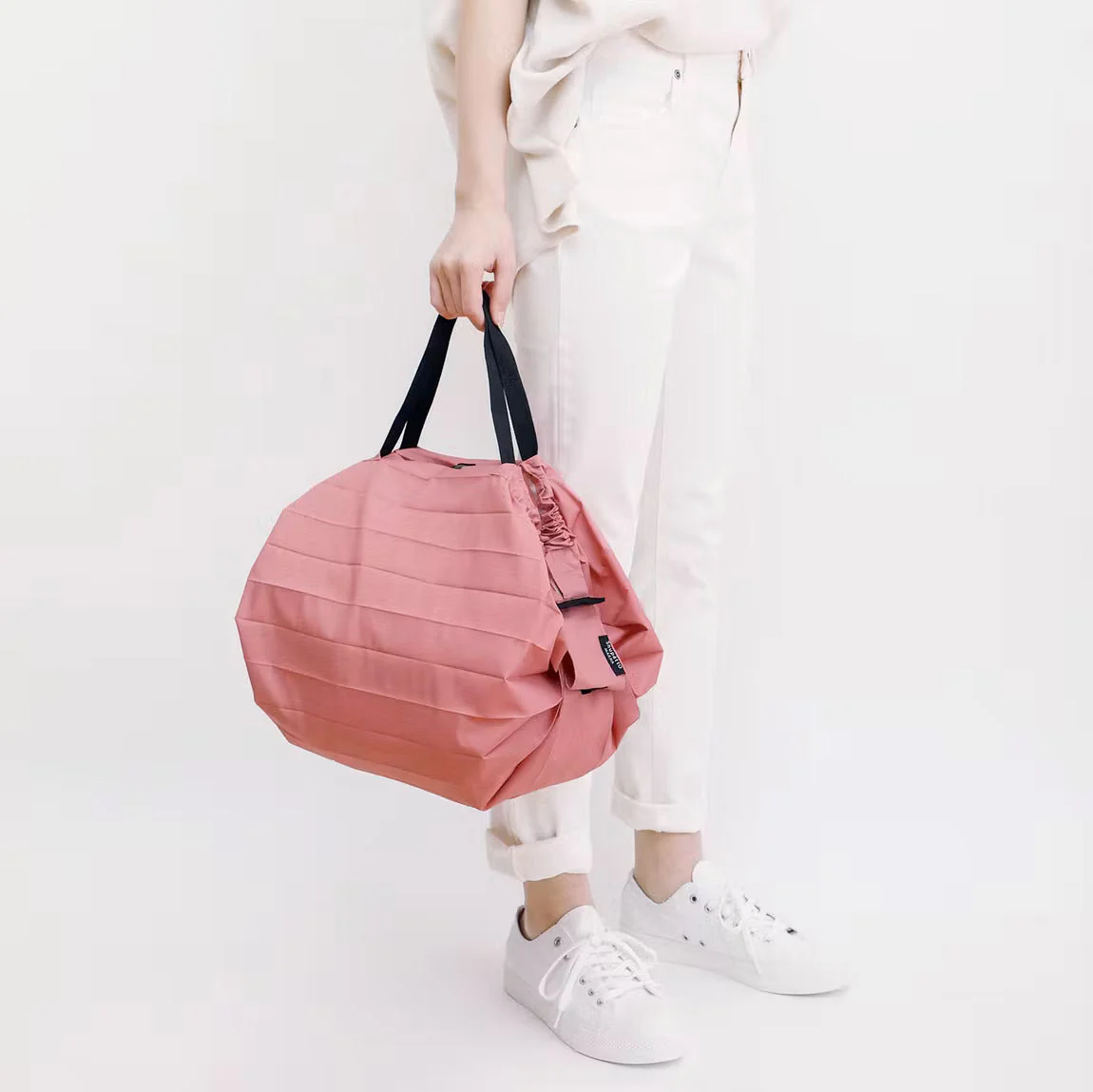 Shupatto rosa kompakte Falttasche M - uni / Momo