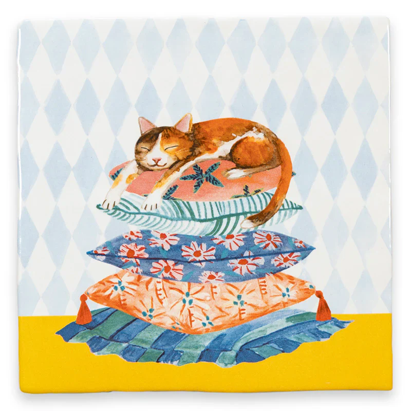 Sleepy cat - Storytiles - Medium