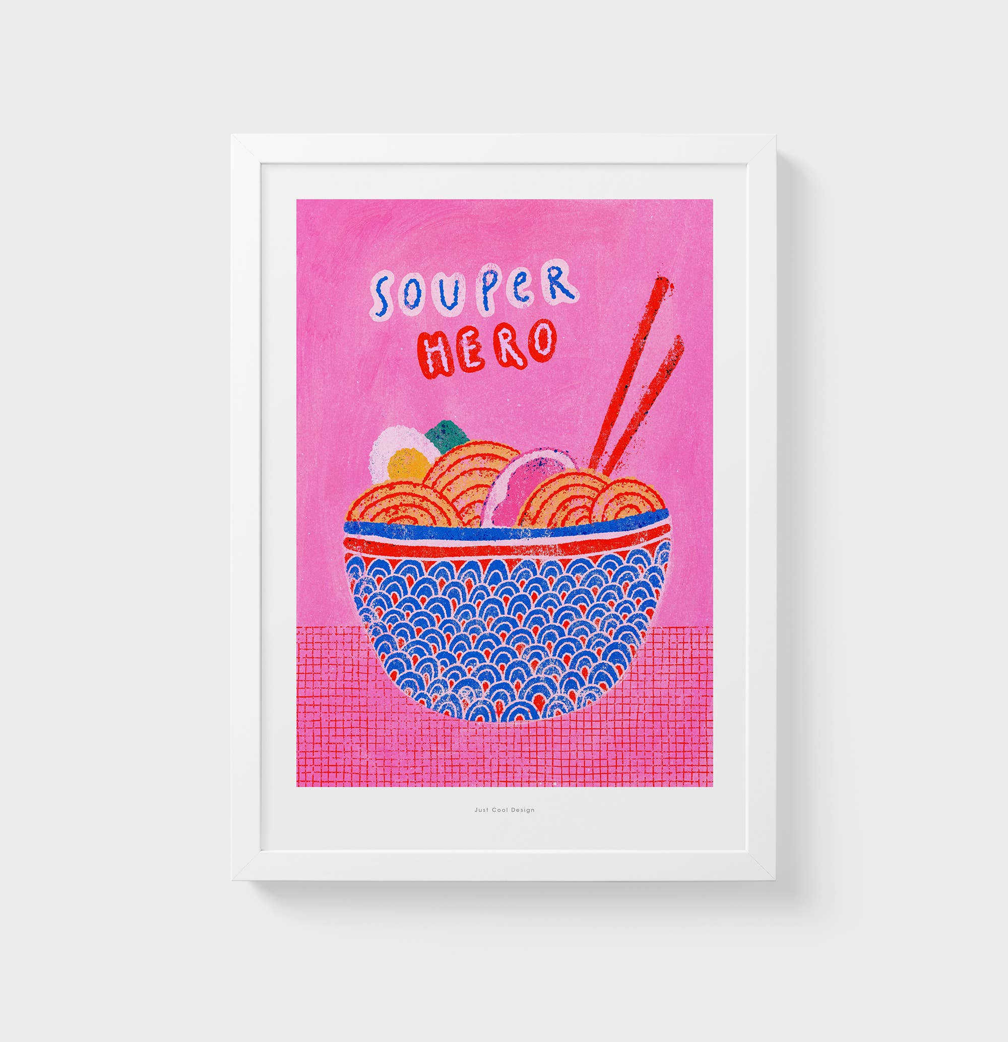 Soup-er Hero | Kunstdruck DIN A5