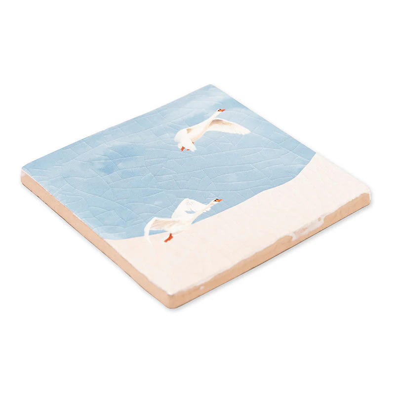 Spread your wings - fliegende Schwäne - Medium - StoryTiles - Image 4