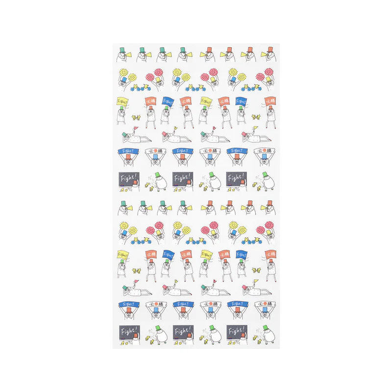 Sticker Achievement Cheering Ojisan - Image 2
