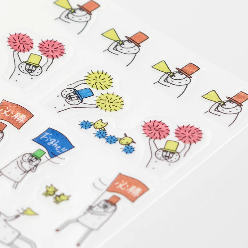 Sticker Achievement Cheering Ojisan - Image 3