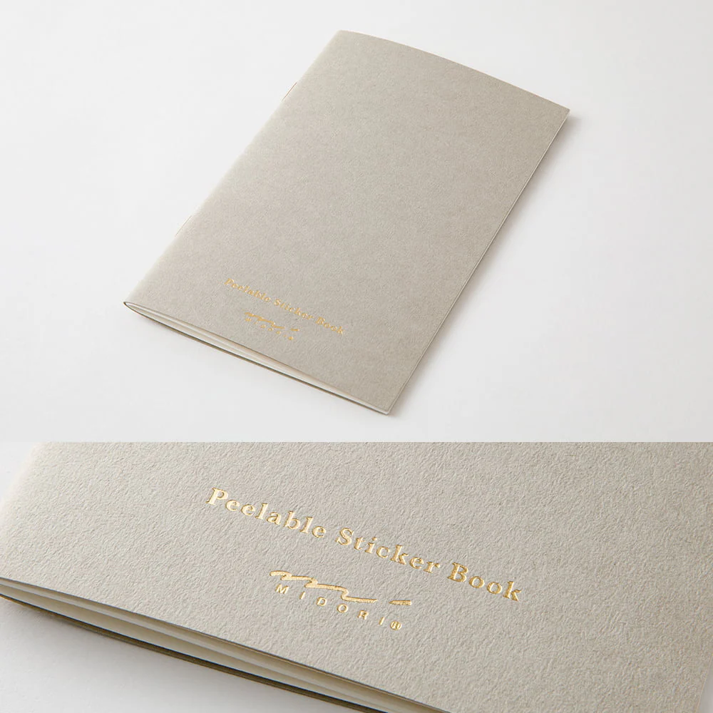 Sticker Book with Pocket Gray - Image 2
