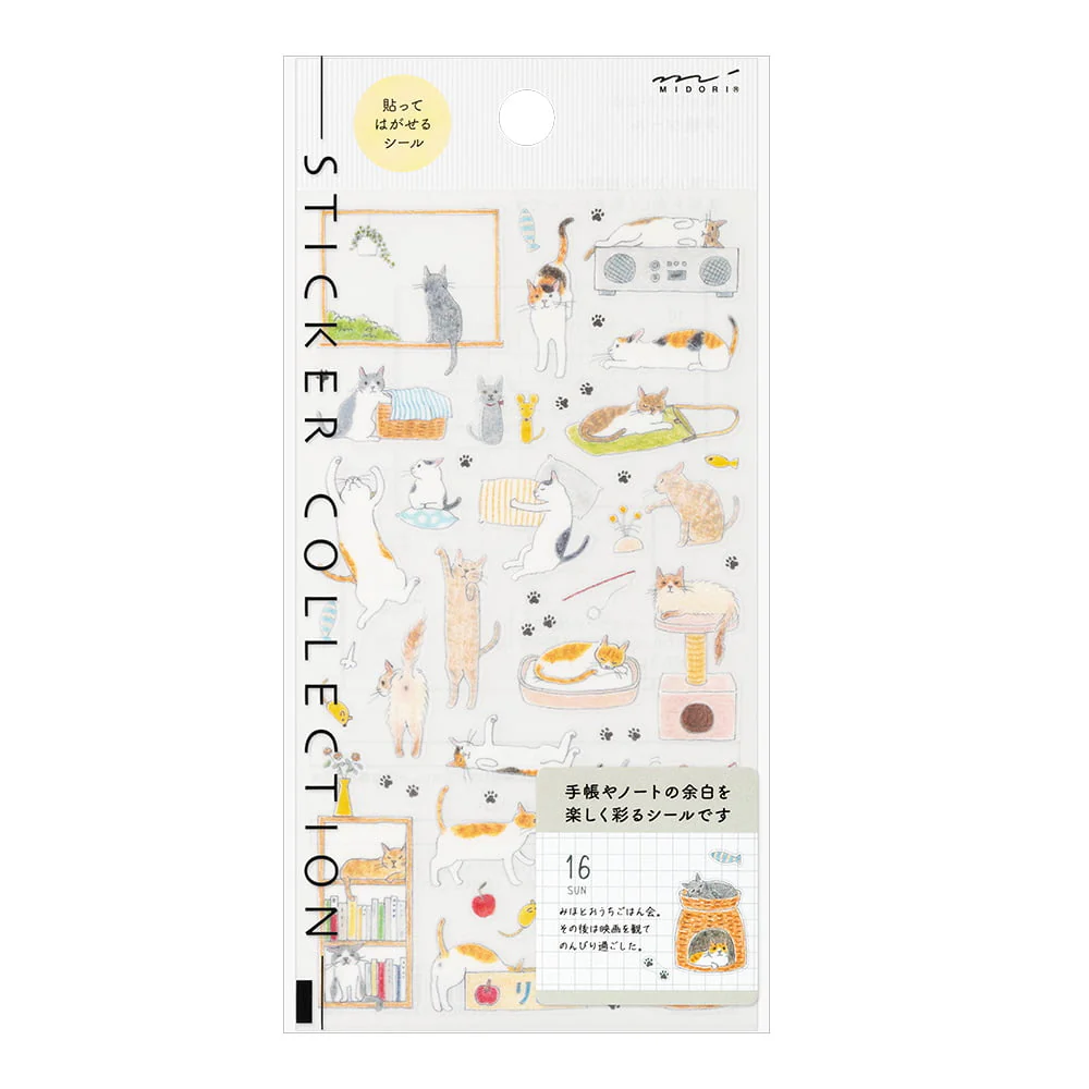 Sticker Cat Medium