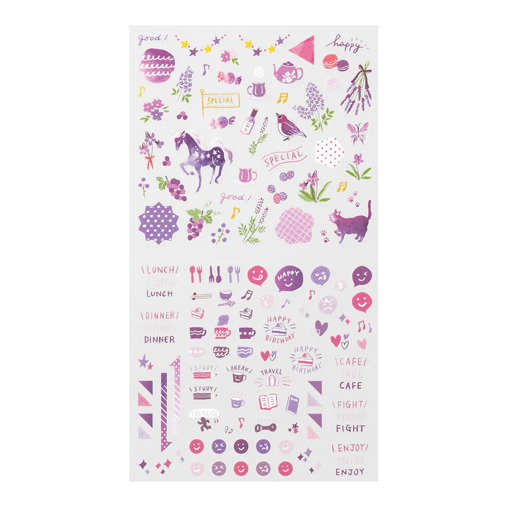 Sticker Color Purple - Image 2