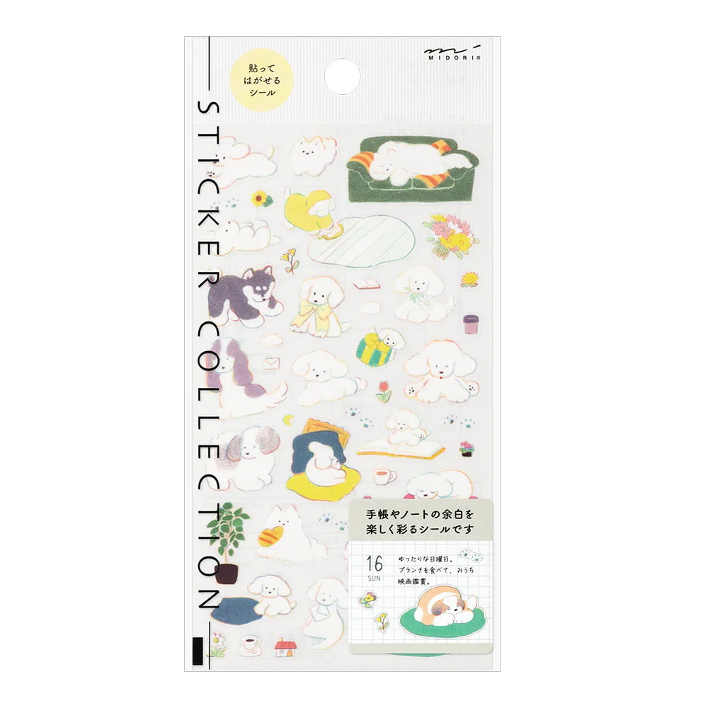 Sticker Dog Colour