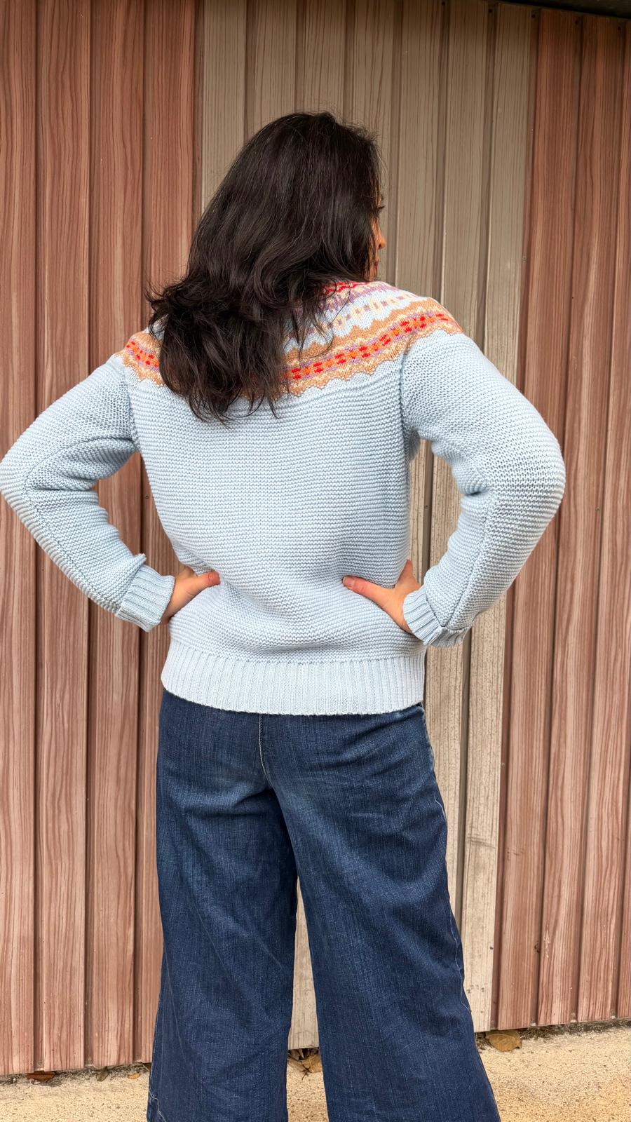 Stoneybrek Sweater Cornflower - Image 2