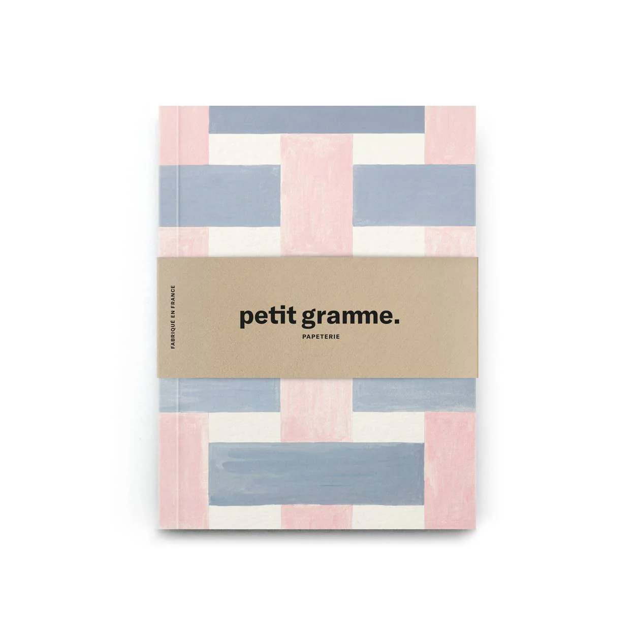 kleines Notizbuch rosa grau