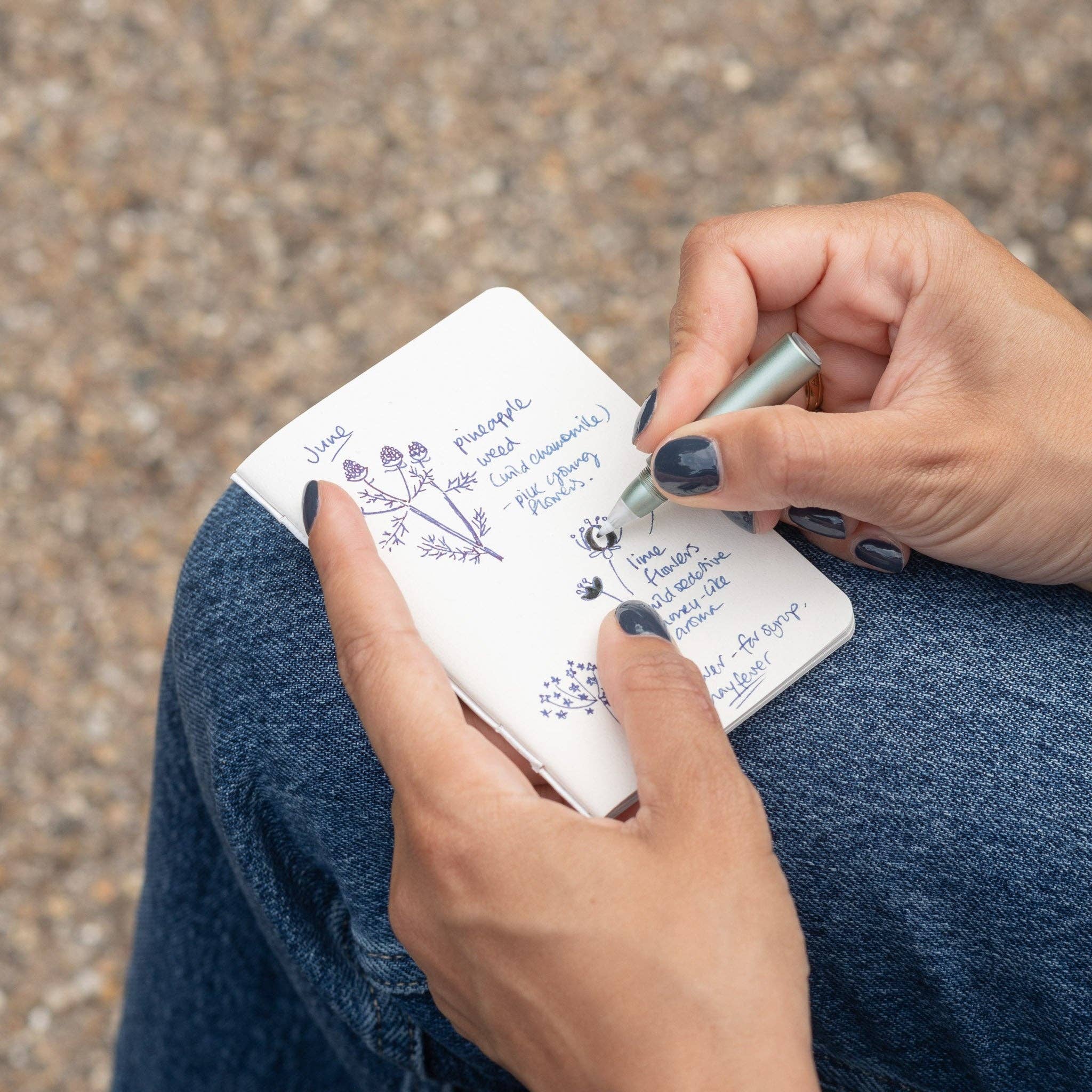 The Field Mouse – refillable travel pen: Midnight - Image 6