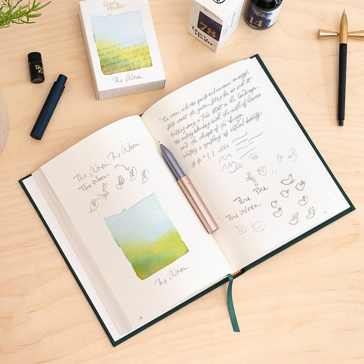 The Wren - Refillable Writing Pen: Lilac - Image 5