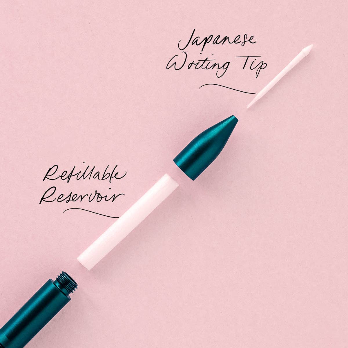 The Wren - Refillable Writing Pen: Sage - Image 3